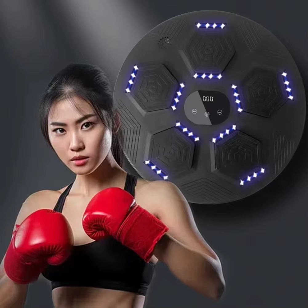 Intelligent Music Boxing Trainer Electronic Boxing Machine Response Target Home Wall Hanging Sanda Sandbag Boxing Game Training